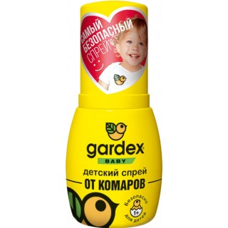 Детский спрей Gardex Baby от комаров 50 мл с 1 года